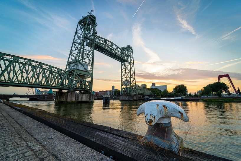 Pont de Koningshaven De Hef, Rotterdam par Marc Hederik Fotografie