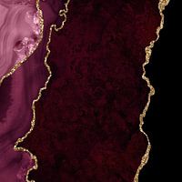 Bourgogne &amp ; Texture Agate Or 15