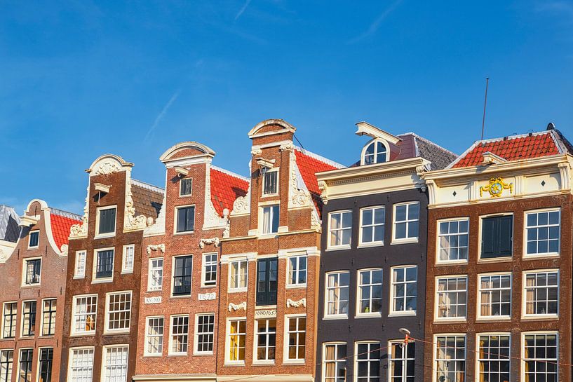 Amsterdam downtown canal district during summer by Sjoerd van der Wal Photography