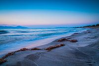 Sonnenuntergang am Strand auf der Insel Kos