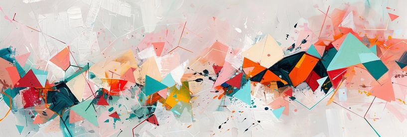 Art abstrait par Poster Art Shop