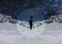 Der Fremde im Schnee