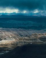 La stratification dans un paysage tibétain unique