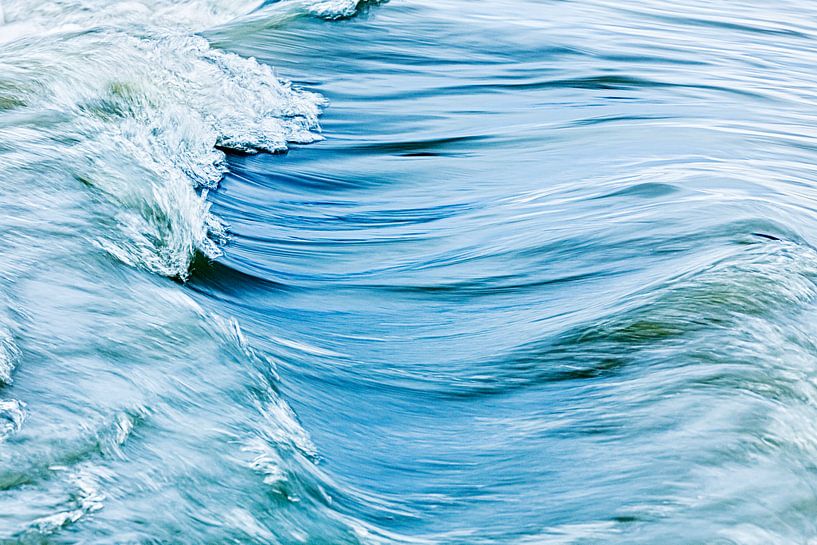 Hochwasserschutzmauer Lent-Nijmegen von Martin Rijpstra