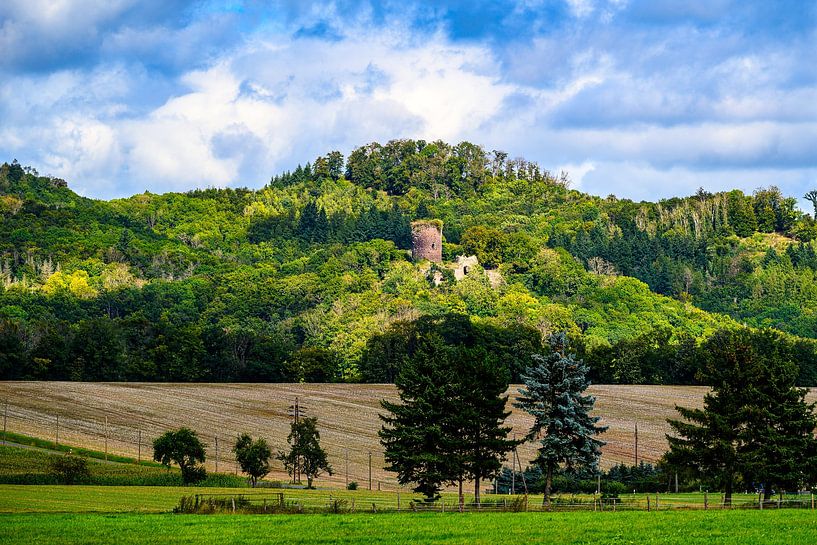 The Ebersburg near Nordhausen by Andreas Völkel