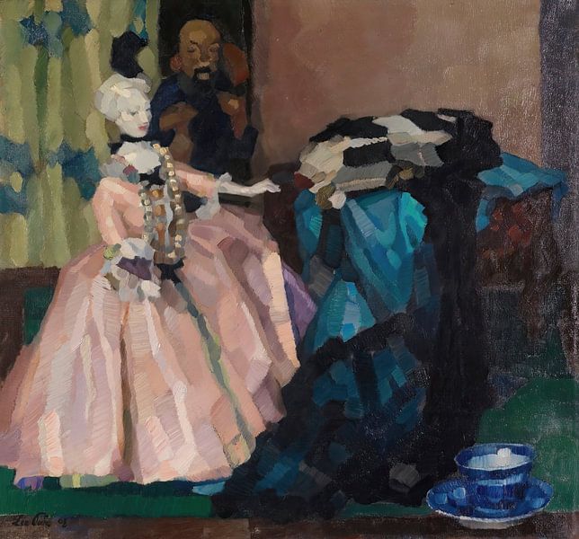 Leo Putz - Poupée blanche (1908) par Peter Balan