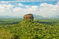 Der magische Sigiriya-Felsen in Sri Lanka, Südasien