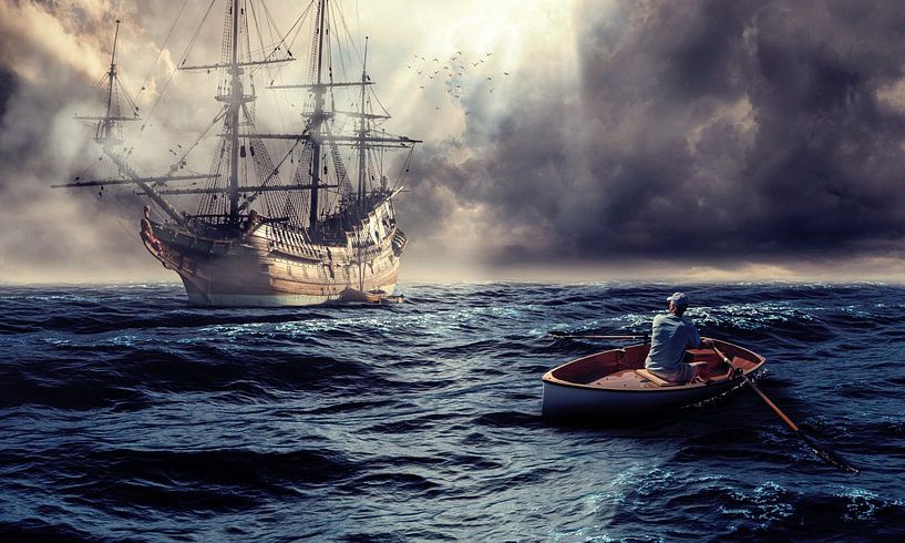 Ein schönes Schiff anschauen von Bert Hooijer