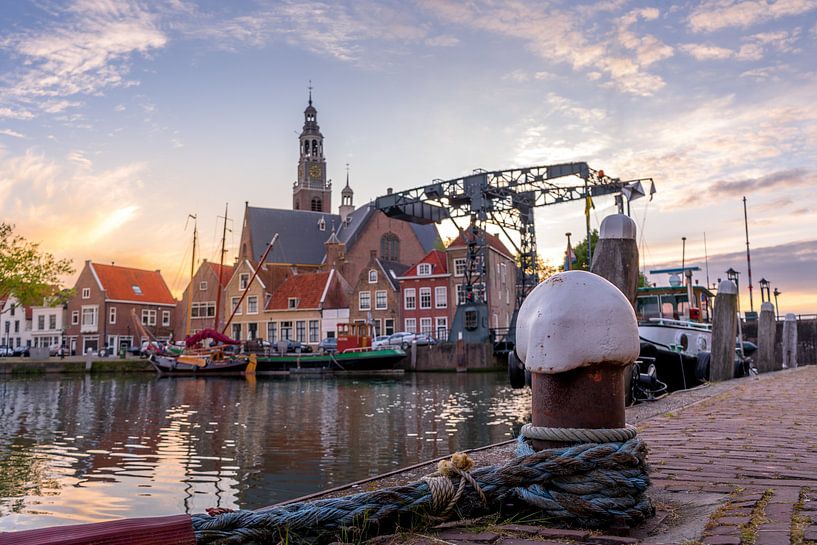 De Groote Kerk in Maassluis by Nathan Okkerse