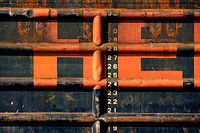 Seite eines Schiffes