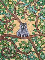 Niedlicher Waschbär