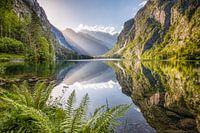 Spring at the Obersee with Watzmann