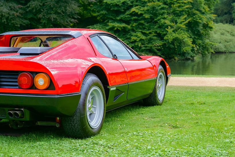 Ferrari 512 BB oder Berlinetta Boxer Italienischer Sportwagen der 1970er Jahre von Sjoerd van der Wal Fotografie