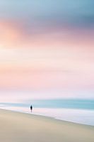 Beach and sea - Wanderer in the light-01