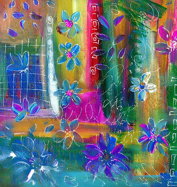 shabby power bloem van Claudia Gründler