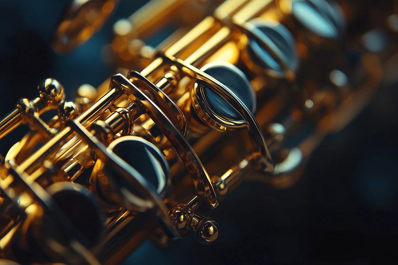 Fond atmosphérique d'un instrument de musique, Hautbois par Ariadna de Raadt-Goldberg