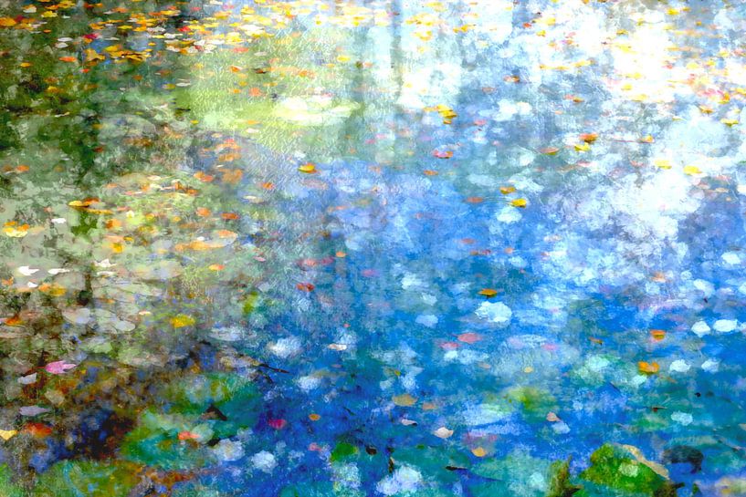 Water reflections by Diana Mets