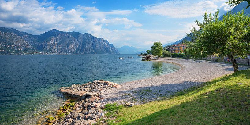 Badebucht am Gardasee bei Malcesine von SusaZoom