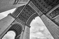 Arc de Triomphe en noir et blanc