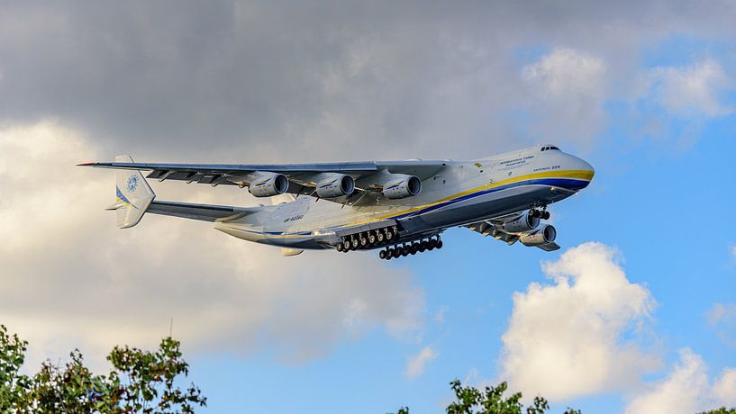 Imposing Antonov 225 cargo plane. by Jaap van den Berg
