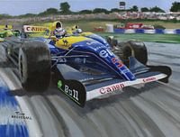 1992 British Grand Prix at Silverstone by Toon Nagtegaal