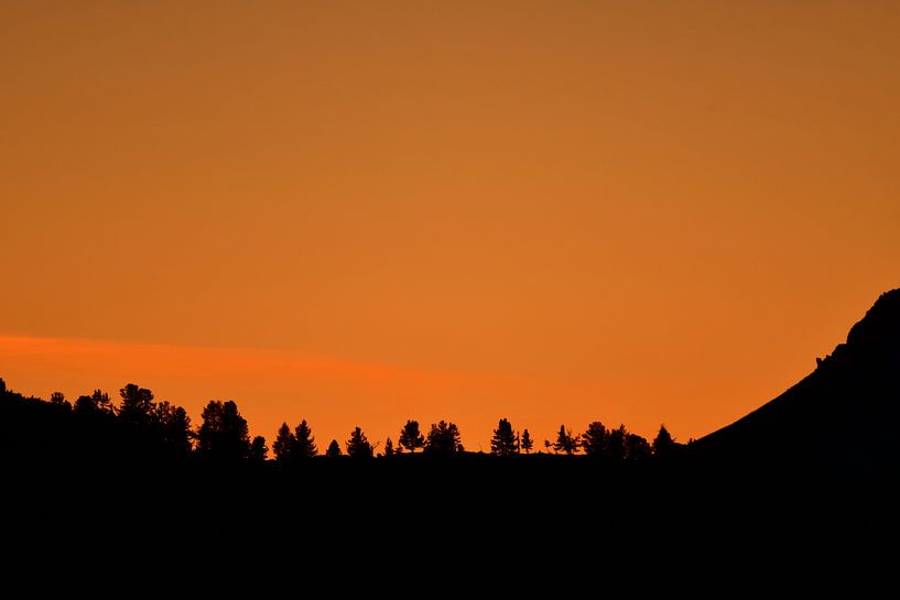 Coucher de soleil dans les Dolomites par Andreas Muth-Hegener