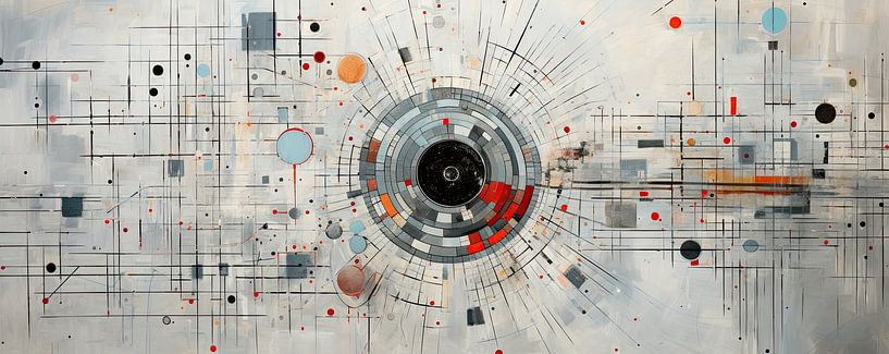 Mandala Entwurf 177921 von Abstraktes Gemälde