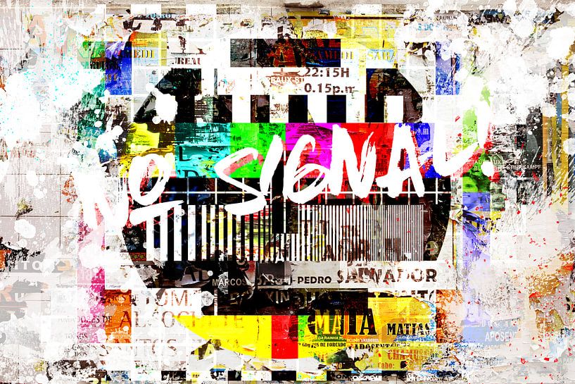 Testbeeld – No-Signal! Vario by Sharon Harthoorn