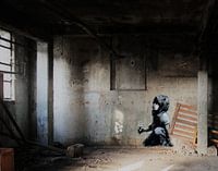 Banksy on wall