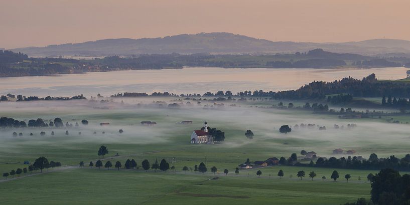 Pilgrimage church St. Coloman by Walter G. Allgöwer