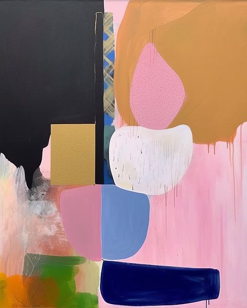 Moderne bunte abstrakte Malerei von Studio Allee