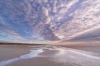 Sunset on the beach at Schoorl