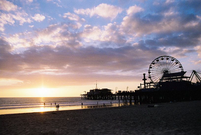 Santa Monica Pier by Anouschka Rokebrand Photography LLC
