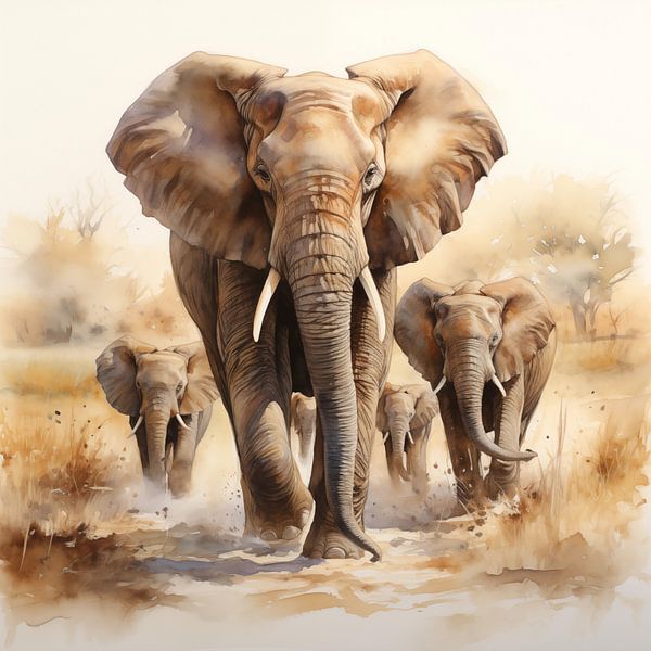 Elephants by Black Coffee