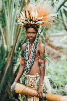 Portrait of boy from Papua New Guinea