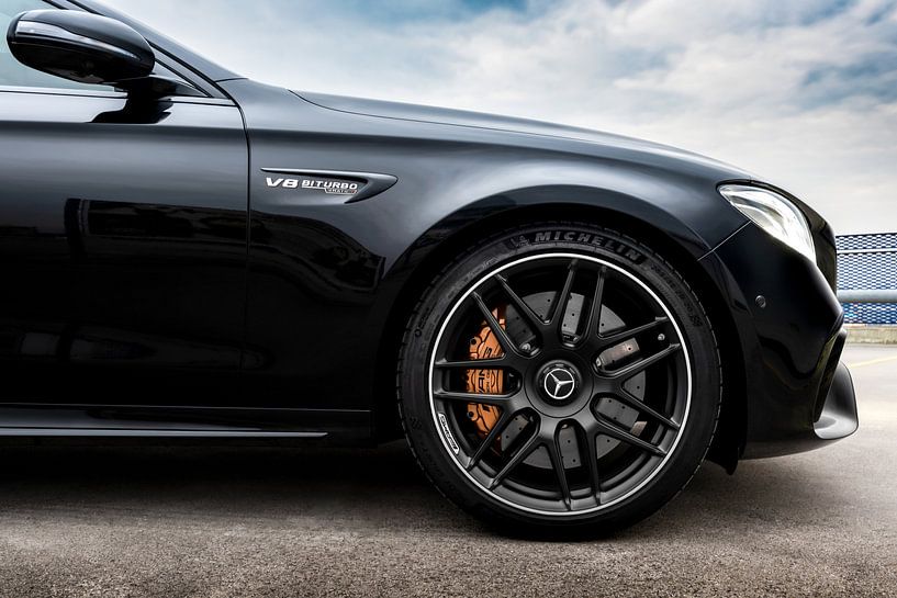 Mercedes E-63.S AMG V8-Felge von Maikel van Willegen Photography