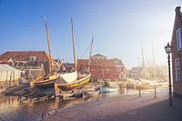 Botterwerf Van Spakenburg In Morning Sun