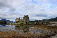 Schloss Eilean Donan im Duich See