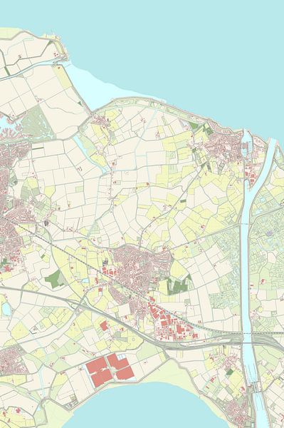 Carte de Kapelle par Rebel Ontwerp
