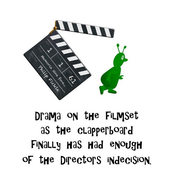 Opstandig klapperbord van Grüntyers .