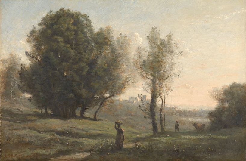 Paysage, Camille Corot par Des maîtres magistraux