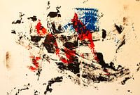 Motif Black White Red