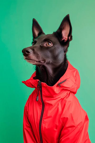 Kelpie australien par Poster Art Shop