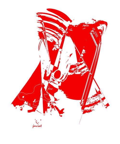 Abstract Art JM0081 by Johannes Murat