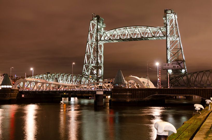 Rotterdam bij nacht par Annelies Cranendonk