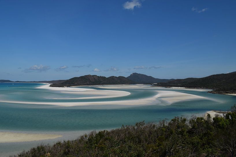 Whitehaven Beach in Queensland, Australië par Bianca Bianca