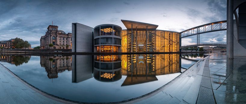 Government district Panorama by Stefan Schäfer