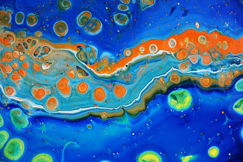 Courant bleu par Joke Gorter