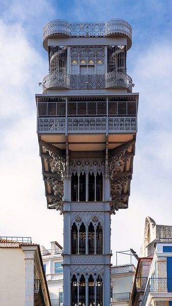 Elevador Santa Justa, Lisbon, Portugal (2) by Adelheid Smitt