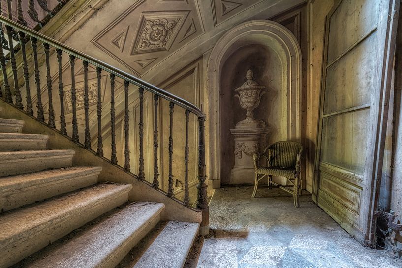 Abandoned Place - Stair by Carina Buchspies